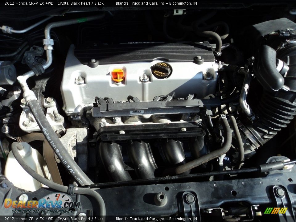 2012 Honda CR-V EX 4WD Crystal Black Pearl / Black Photo #32