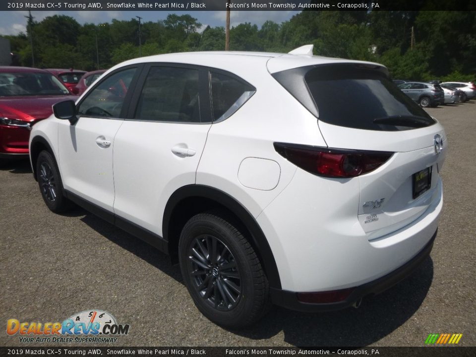2019 Mazda CX-5 Touring AWD Snowflake White Pearl Mica / Black Photo #5