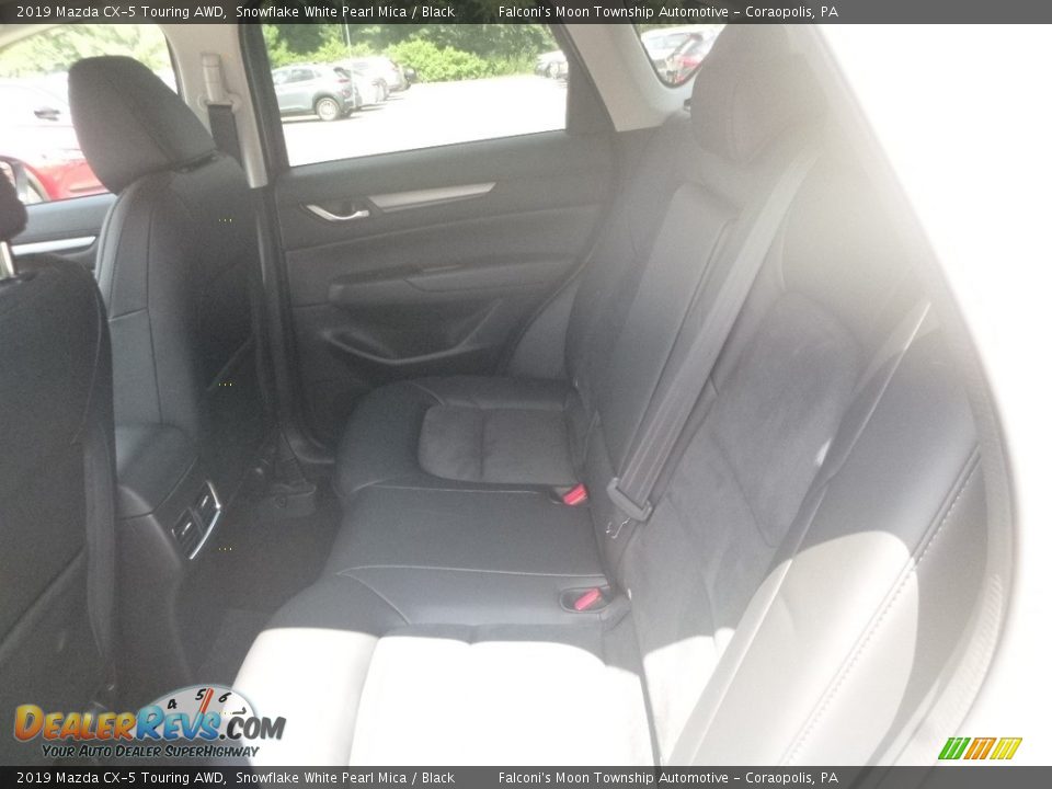 2019 Mazda CX-5 Touring AWD Snowflake White Pearl Mica / Black Photo #8