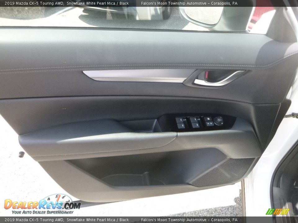2019 Mazda CX-5 Touring AWD Snowflake White Pearl Mica / Black Photo #10