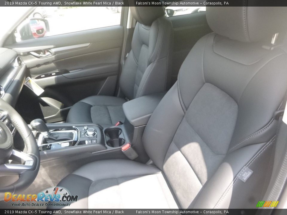 2019 Mazda CX-5 Touring AWD Snowflake White Pearl Mica / Black Photo #11