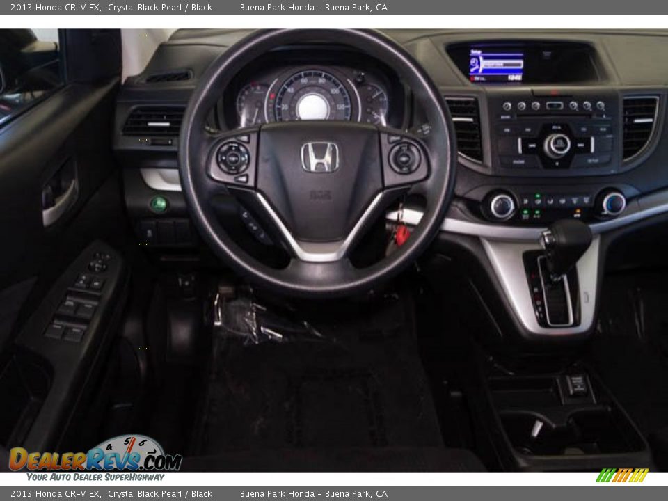 2013 Honda CR-V EX Crystal Black Pearl / Black Photo #5