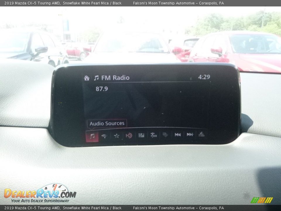 2019 Mazda CX-5 Touring AWD Snowflake White Pearl Mica / Black Photo #13