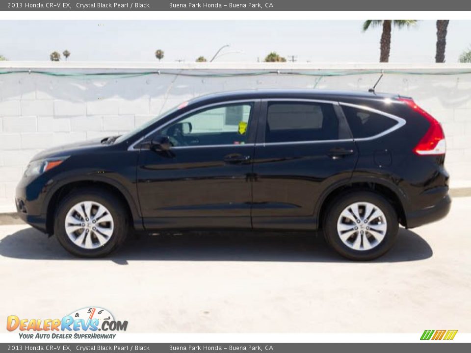 2013 Honda CR-V EX Crystal Black Pearl / Black Photo #8