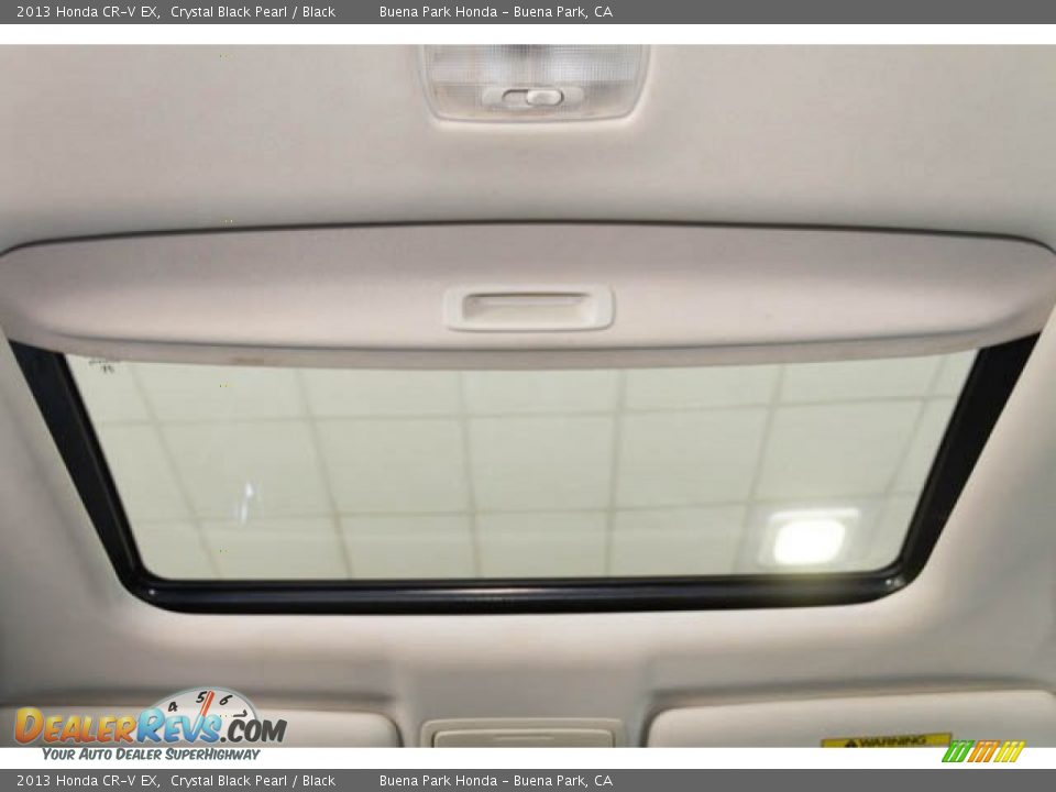 2013 Honda CR-V EX Crystal Black Pearl / Black Photo #14
