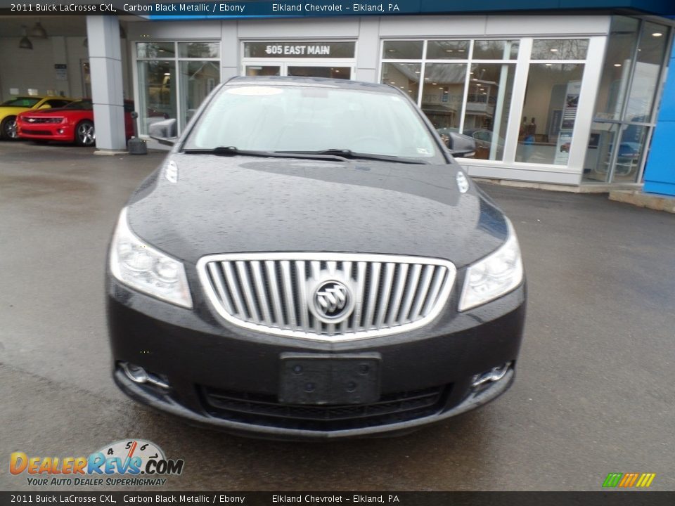 2011 Buick LaCrosse CXL Carbon Black Metallic / Ebony Photo #2
