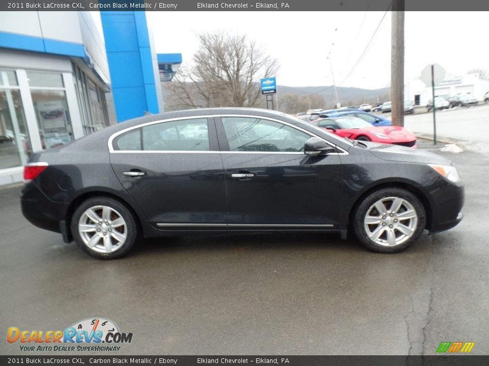 2011 Buick LaCrosse CXL Carbon Black Metallic / Ebony Photo #4