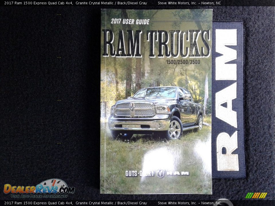 2017 Ram 1500 Express Quad Cab 4x4 Granite Crystal Metallic / Black/Diesel Gray Photo #27