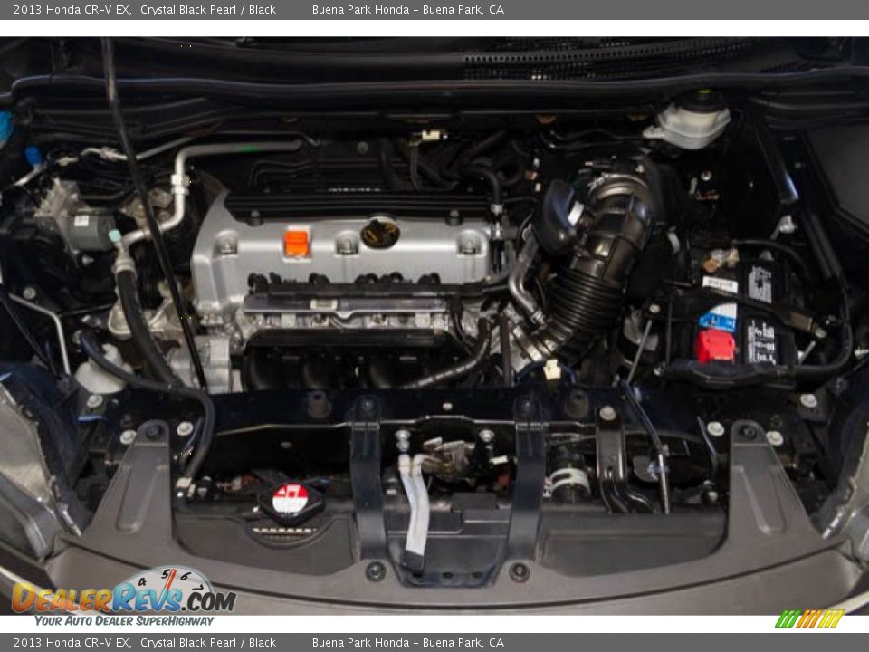 2013 Honda CR-V EX Crystal Black Pearl / Black Photo #29