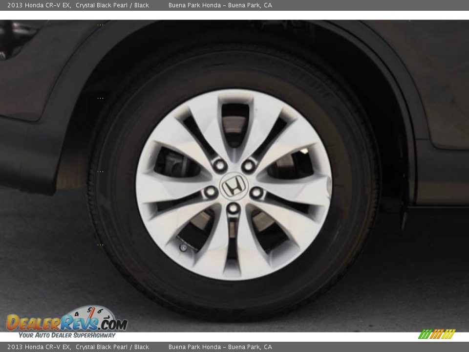 2013 Honda CR-V EX Crystal Black Pearl / Black Photo #30
