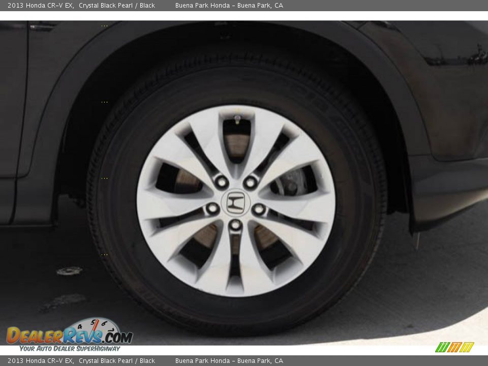 2013 Honda CR-V EX Crystal Black Pearl / Black Photo #31