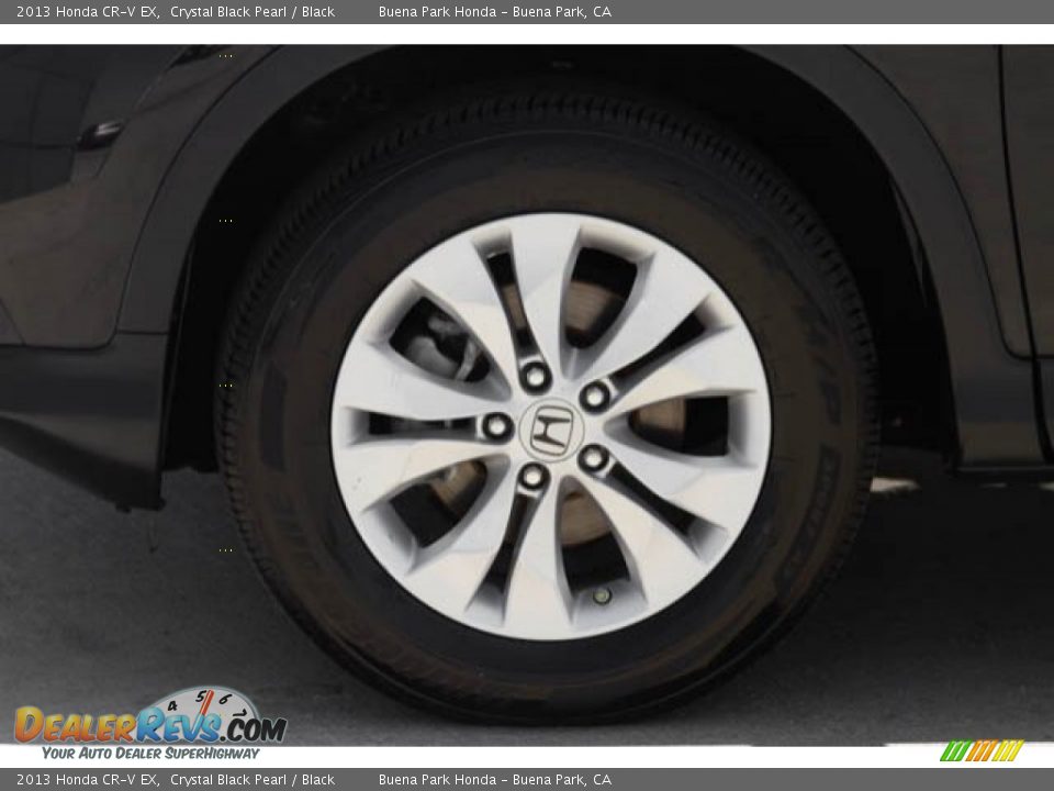 2013 Honda CR-V EX Crystal Black Pearl / Black Photo #33