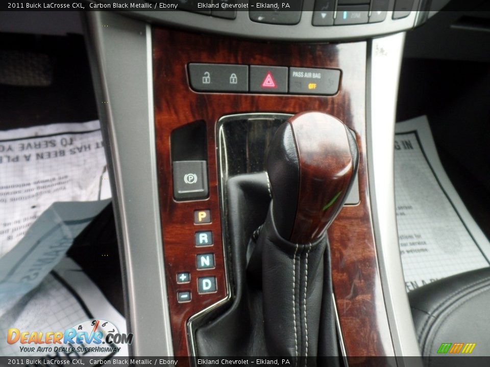 2011 Buick LaCrosse CXL Carbon Black Metallic / Ebony Photo #22