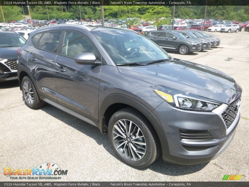 2019 Hyundai Tucson SEL AWD Magnetic Force Metallic / Black Photo #3