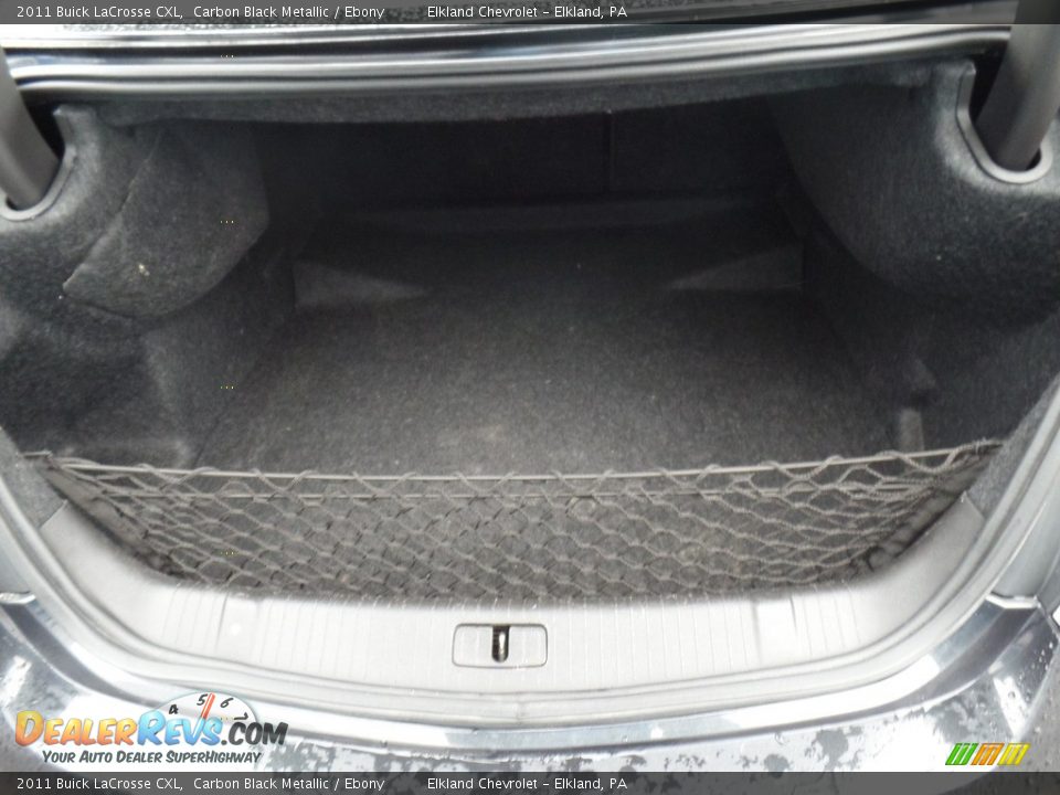 2011 Buick LaCrosse CXL Carbon Black Metallic / Ebony Photo #25