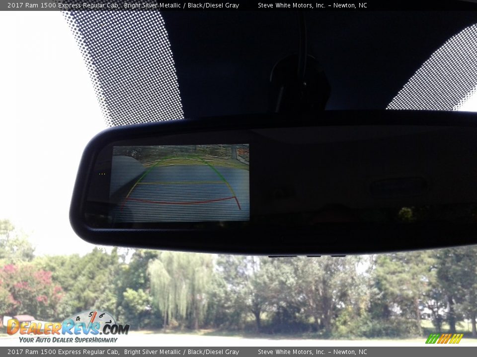 2017 Ram 1500 Express Regular Cab Bright Silver Metallic / Black/Diesel Gray Photo #22