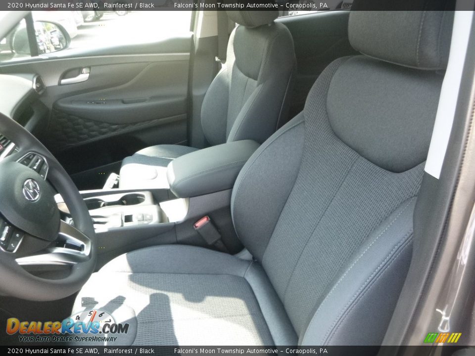 2020 Hyundai Santa Fe SE AWD Rainforest / Black Photo #10