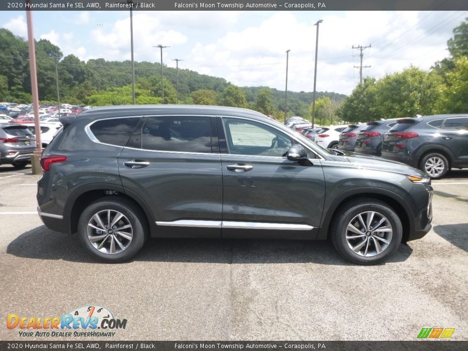 2020 Hyundai Santa Fe SEL AWD Rainforest / Black Photo #1