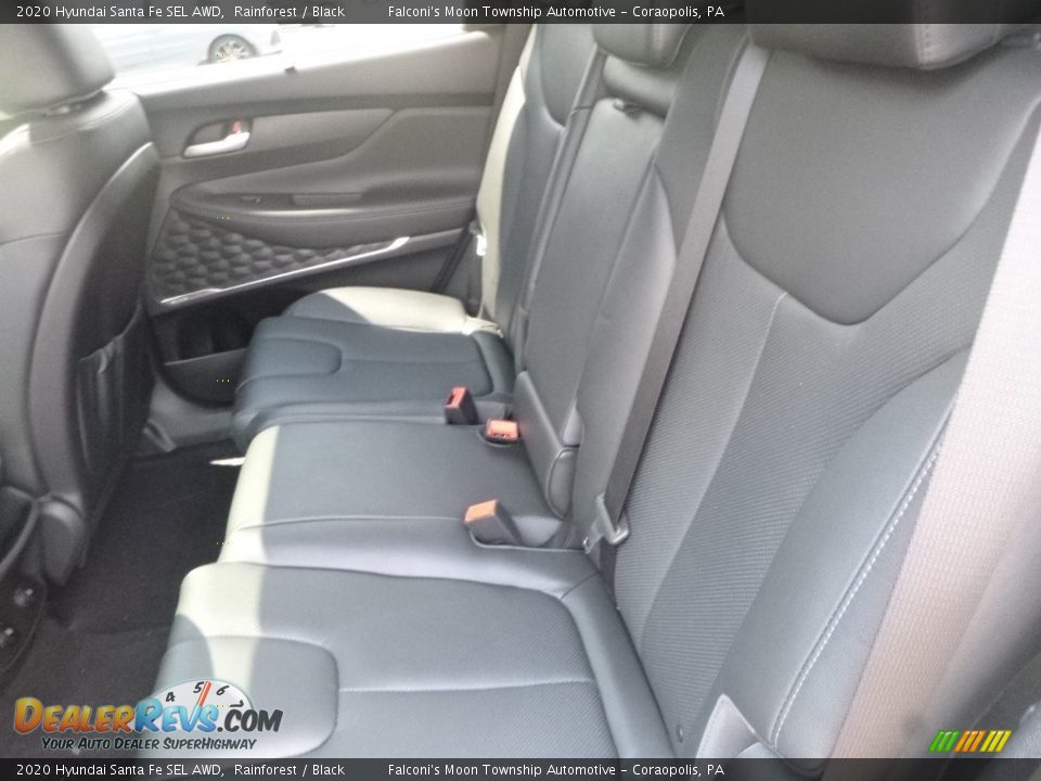 2020 Hyundai Santa Fe SEL AWD Rainforest / Black Photo #8