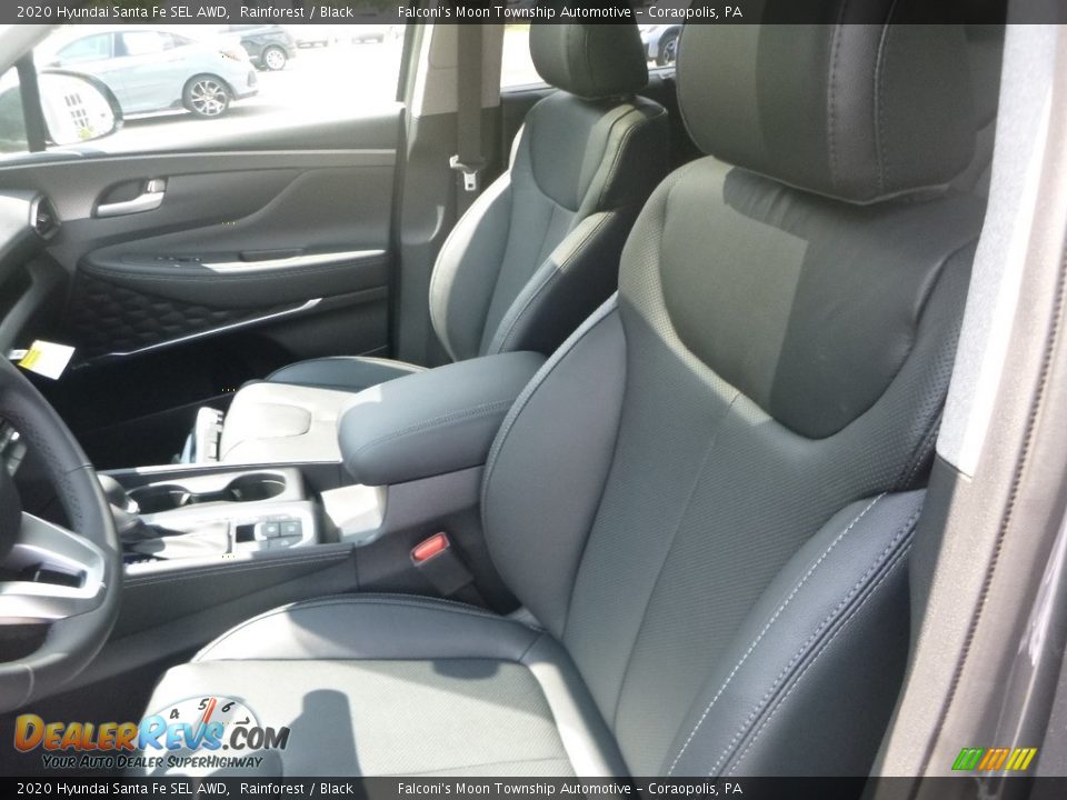 2020 Hyundai Santa Fe SEL AWD Rainforest / Black Photo #10