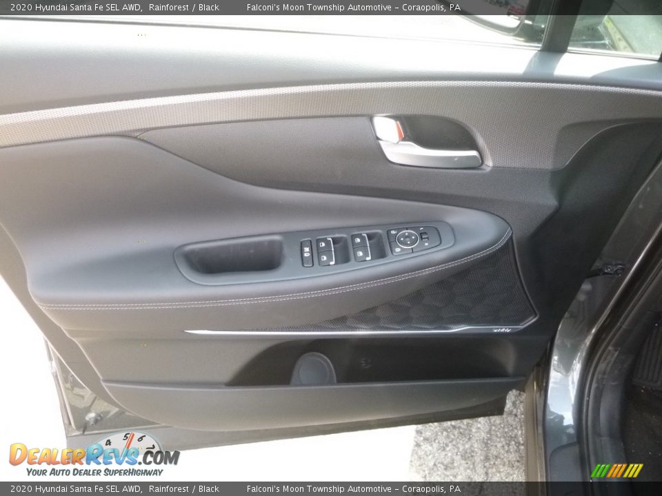 2020 Hyundai Santa Fe SEL AWD Rainforest / Black Photo #11
