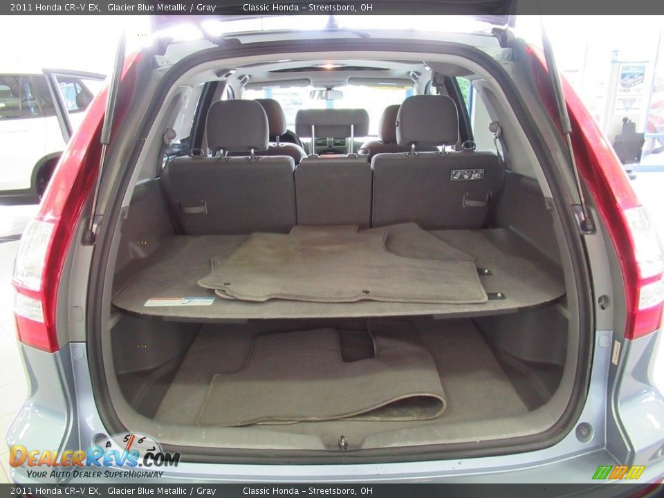 2011 Honda CR-V EX Glacier Blue Metallic / Gray Photo #21
