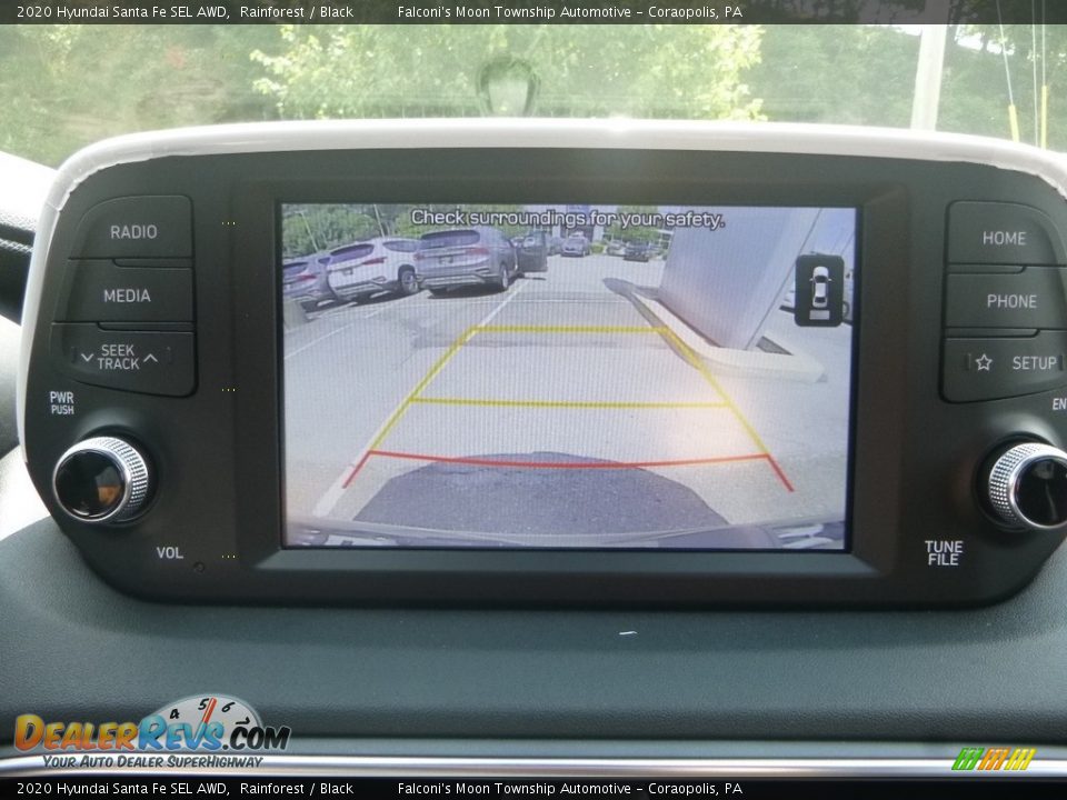 2020 Hyundai Santa Fe SEL AWD Rainforest / Black Photo #15