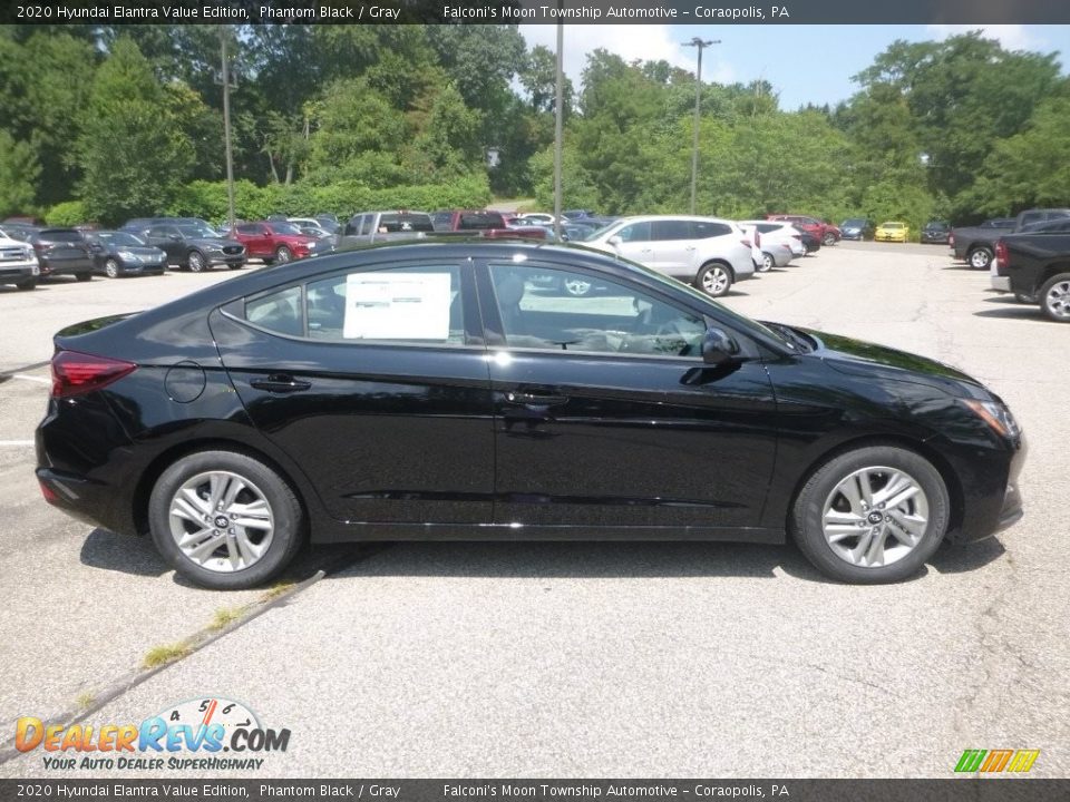 2020 Hyundai Elantra Value Edition Phantom Black / Gray Photo #1