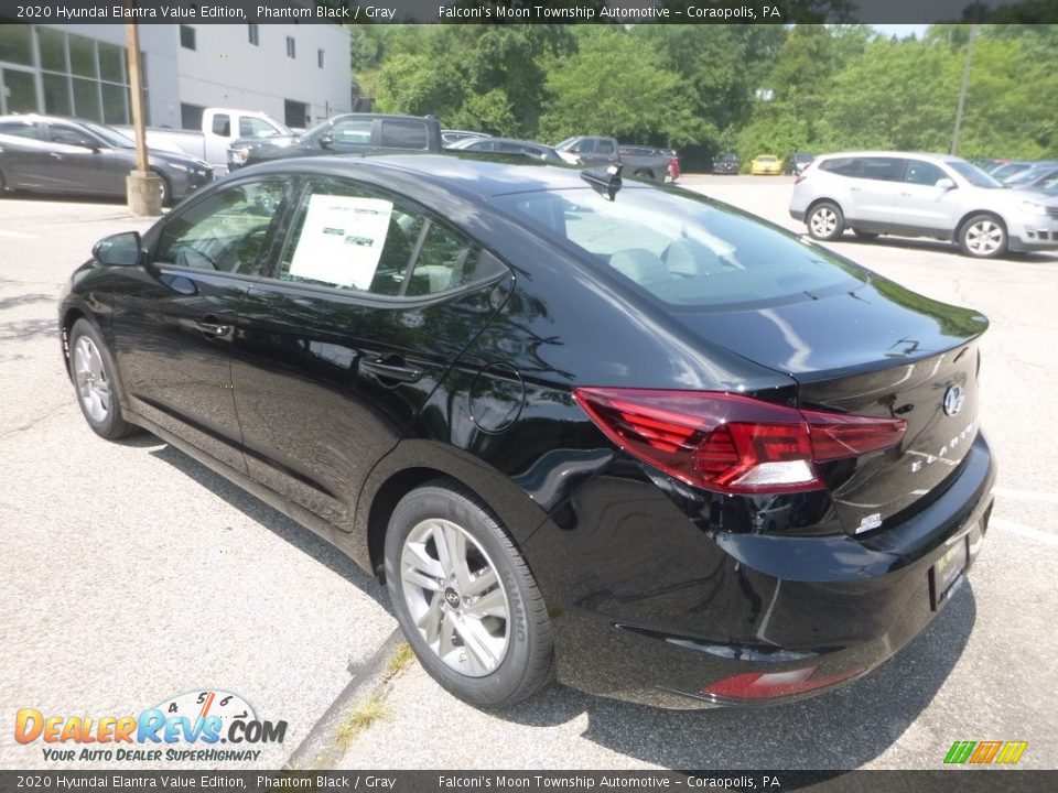 2020 Hyundai Elantra Value Edition Phantom Black / Gray Photo #3