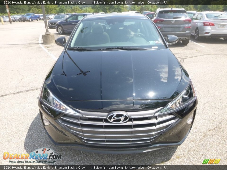 2020 Hyundai Elantra Value Edition Phantom Black / Gray Photo #6
