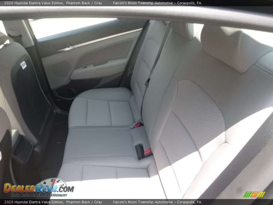 2020 Hyundai Elantra Value Edition Phantom Black / Gray Photo #9