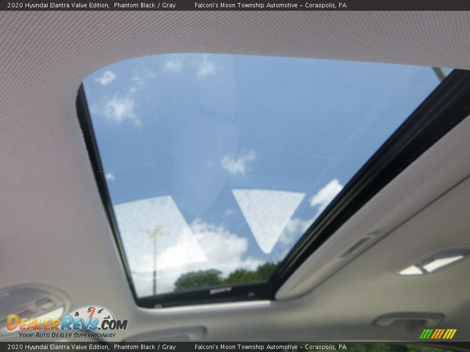 2020 Hyundai Elantra Value Edition Phantom Black / Gray Photo #13