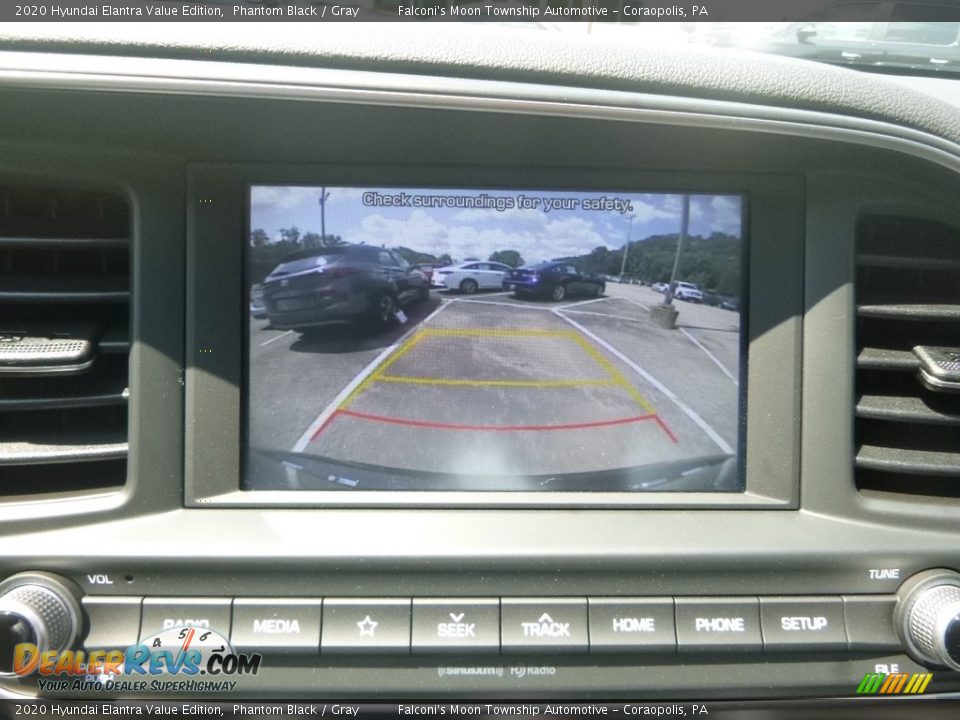 2020 Hyundai Elantra Value Edition Phantom Black / Gray Photo #15