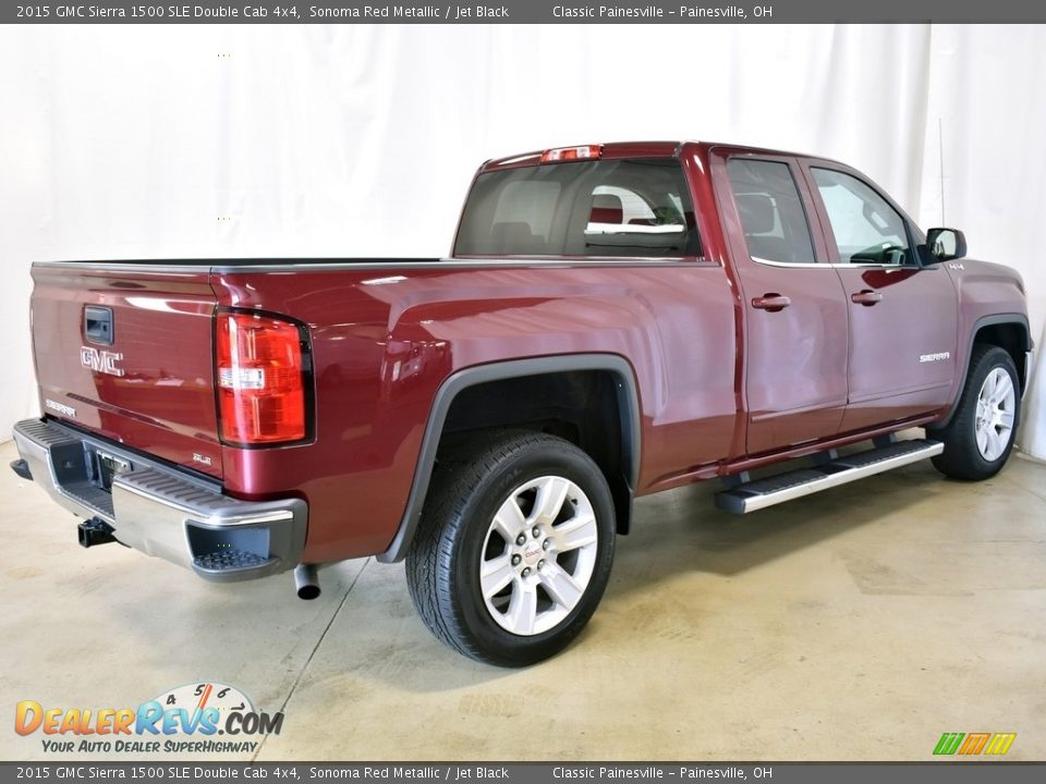2015 GMC Sierra 1500 SLE Double Cab 4x4 Sonoma Red Metallic / Jet Black Photo #2