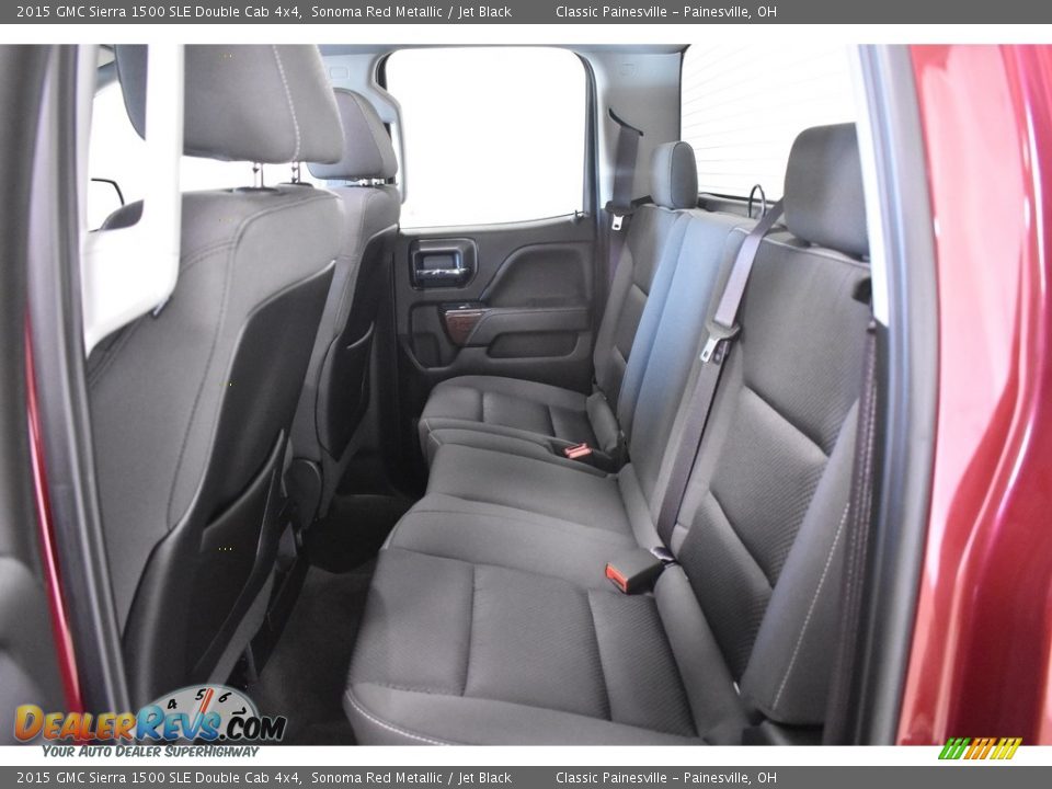 2015 GMC Sierra 1500 SLE Double Cab 4x4 Sonoma Red Metallic / Jet Black Photo #8