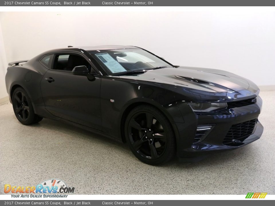 2017 Chevrolet Camaro SS Coupe Black / Jet Black Photo #1