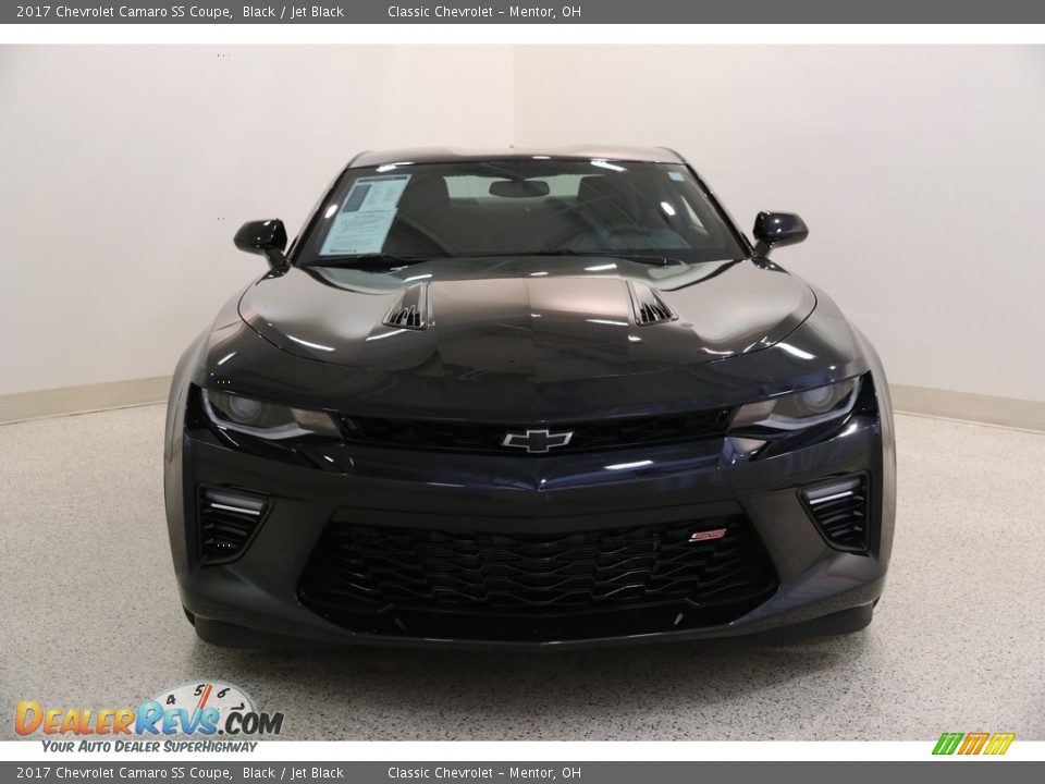 2017 Chevrolet Camaro SS Coupe Black / Jet Black Photo #2