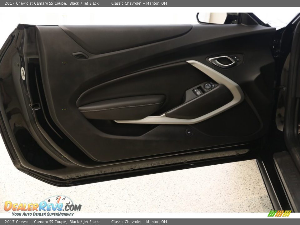 2017 Chevrolet Camaro SS Coupe Black / Jet Black Photo #4