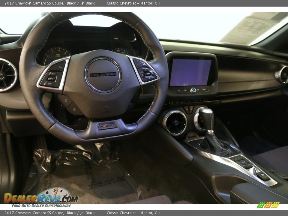 2017 Chevrolet Camaro SS Coupe Black / Jet Black Photo #6