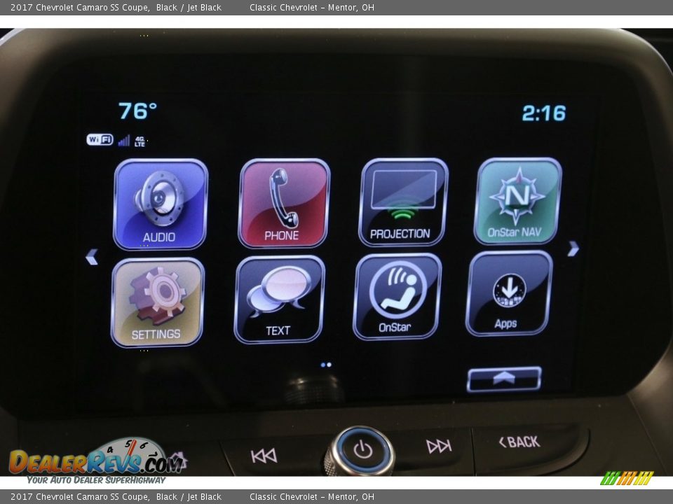 2017 Chevrolet Camaro SS Coupe Black / Jet Black Photo #10