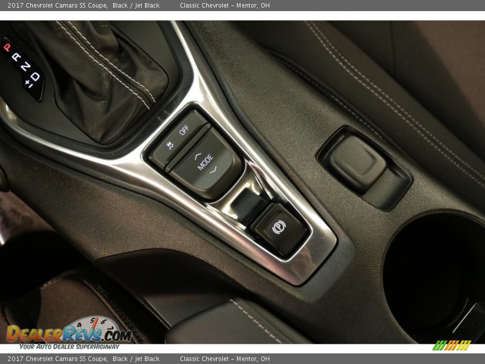 2017 Chevrolet Camaro SS Coupe Black / Jet Black Photo #15