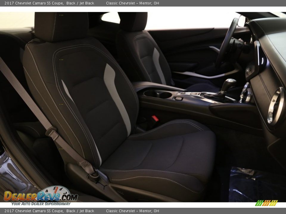 2017 Chevrolet Camaro SS Coupe Black / Jet Black Photo #16