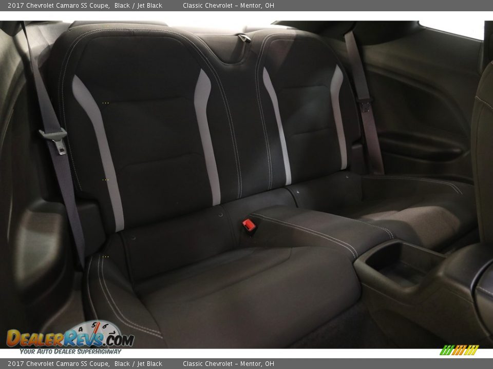 2017 Chevrolet Camaro SS Coupe Black / Jet Black Photo #17