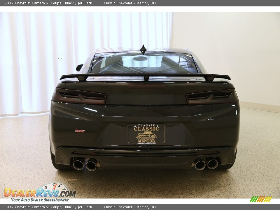 2017 Chevrolet Camaro SS Coupe Black / Jet Black Photo #19