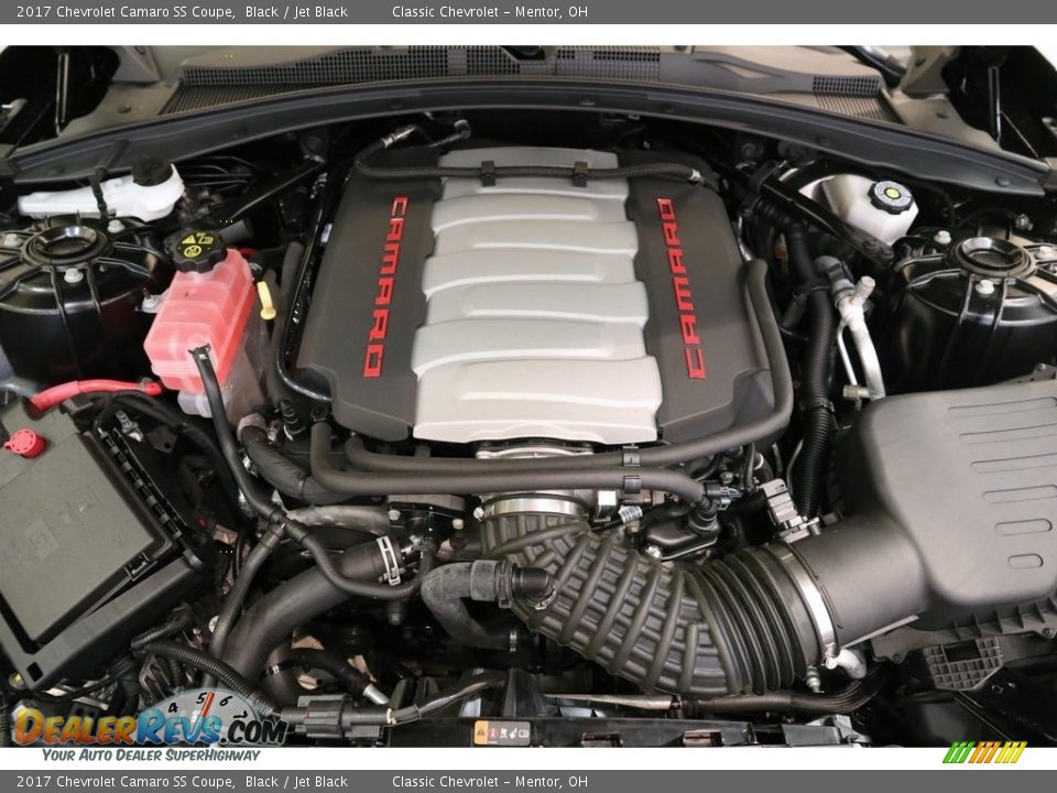 2017 Chevrolet Camaro SS Coupe Black / Jet Black Photo #20