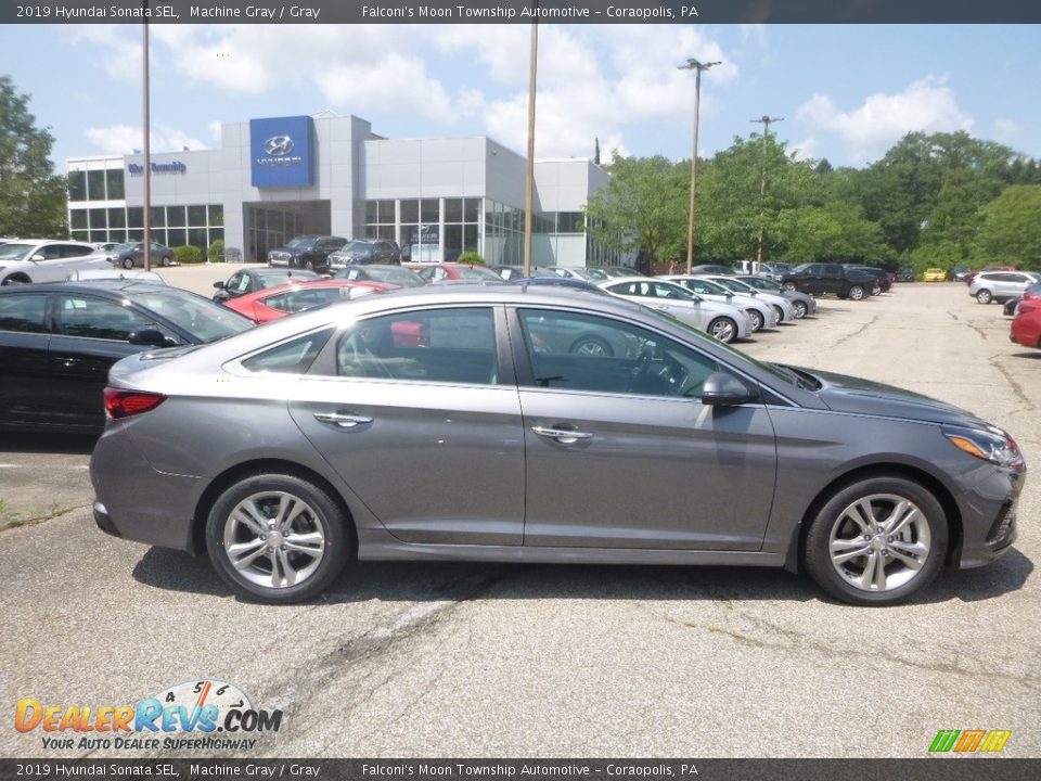 2019 Hyundai Sonata SEL Machine Gray / Gray Photo #1