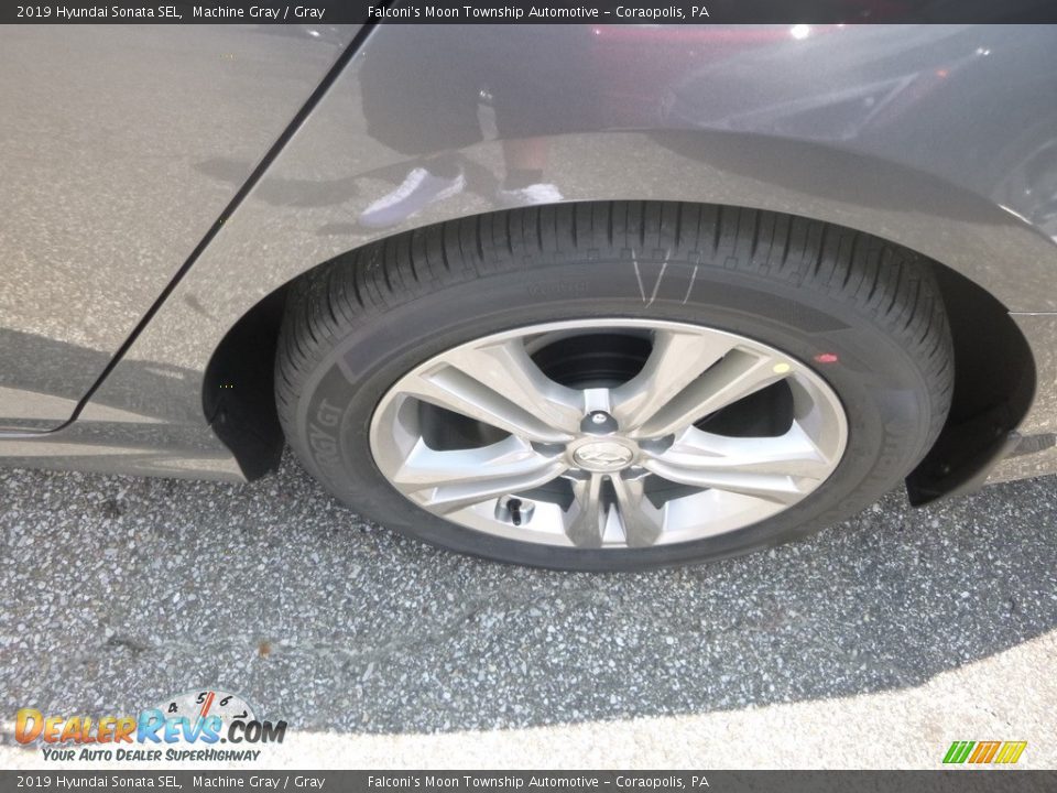 2019 Hyundai Sonata SEL Machine Gray / Gray Photo #7