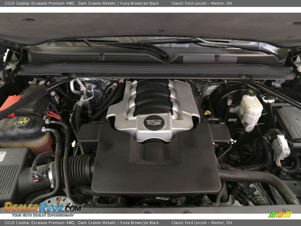2016 Cadillac Escalade Premium 4WD Dark Granite Metallic / Kona Brown/Jet Black Photo #33