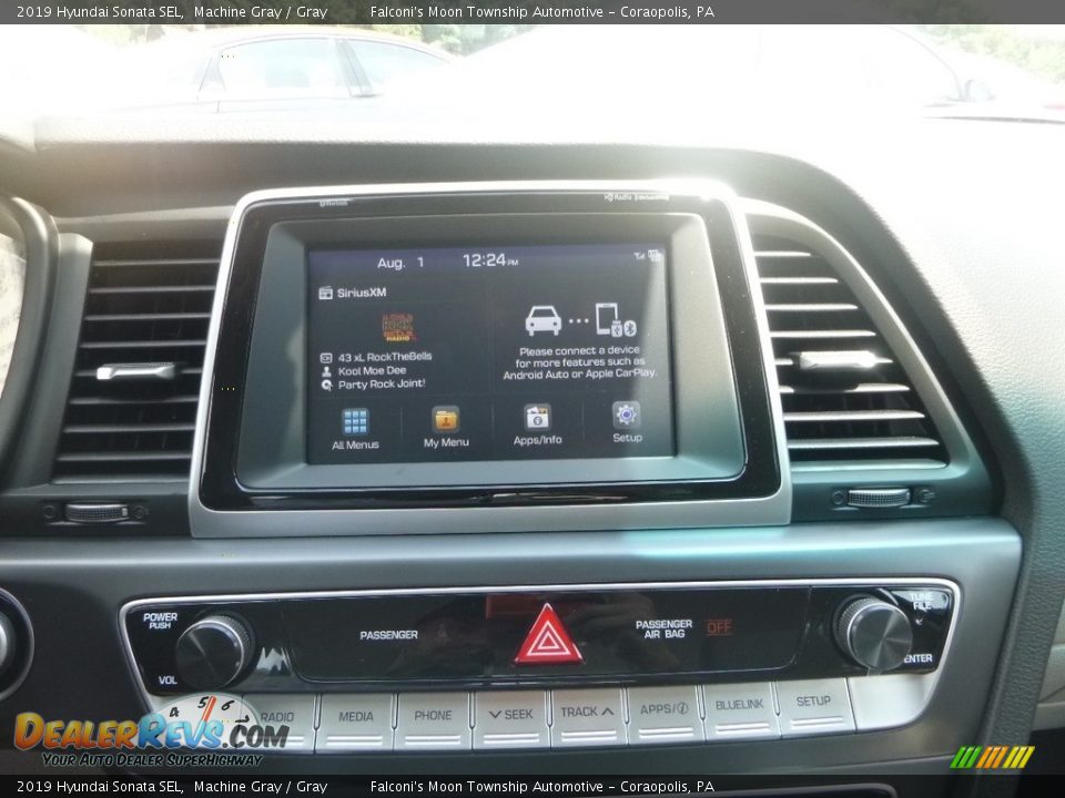 2019 Hyundai Sonata SEL Machine Gray / Gray Photo #13