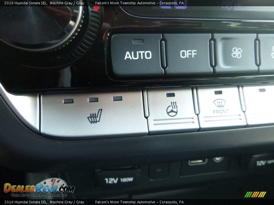 2019 Hyundai Sonata SEL Machine Gray / Gray Photo #15